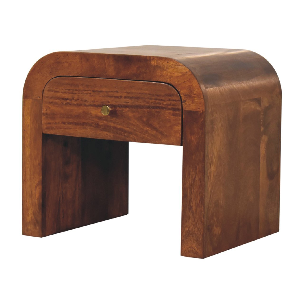 Szafka nocna Artisan IN3371 – naturalne materiały dobrane przez Artisan, wykończenie kasztanowe - Image 2