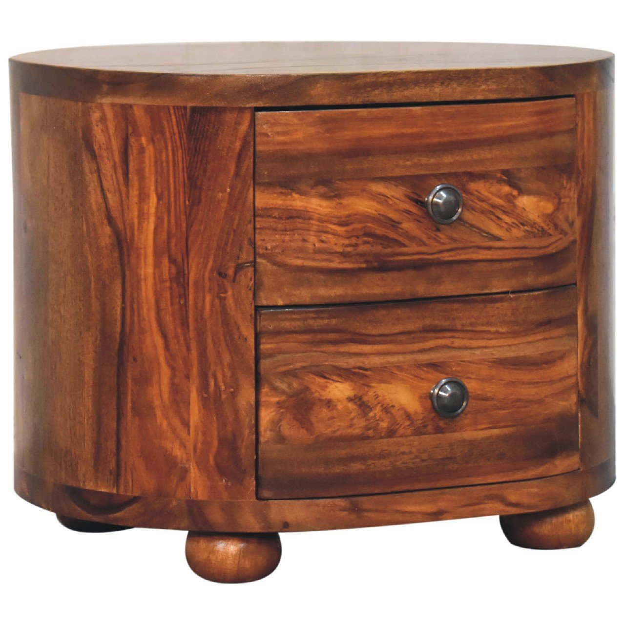 Szafka nocna Artisan IN3379 – naturalne materiały dobrane przez Artisan, wykończenie naturalne - obrazek 2