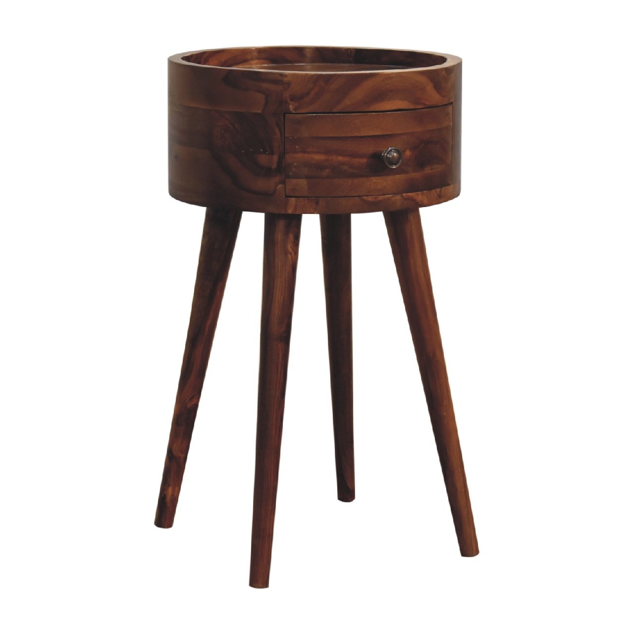 Szafka nocna z naturalnych materiałów – naturalna, 32 cm — model IN3380 - Image 3