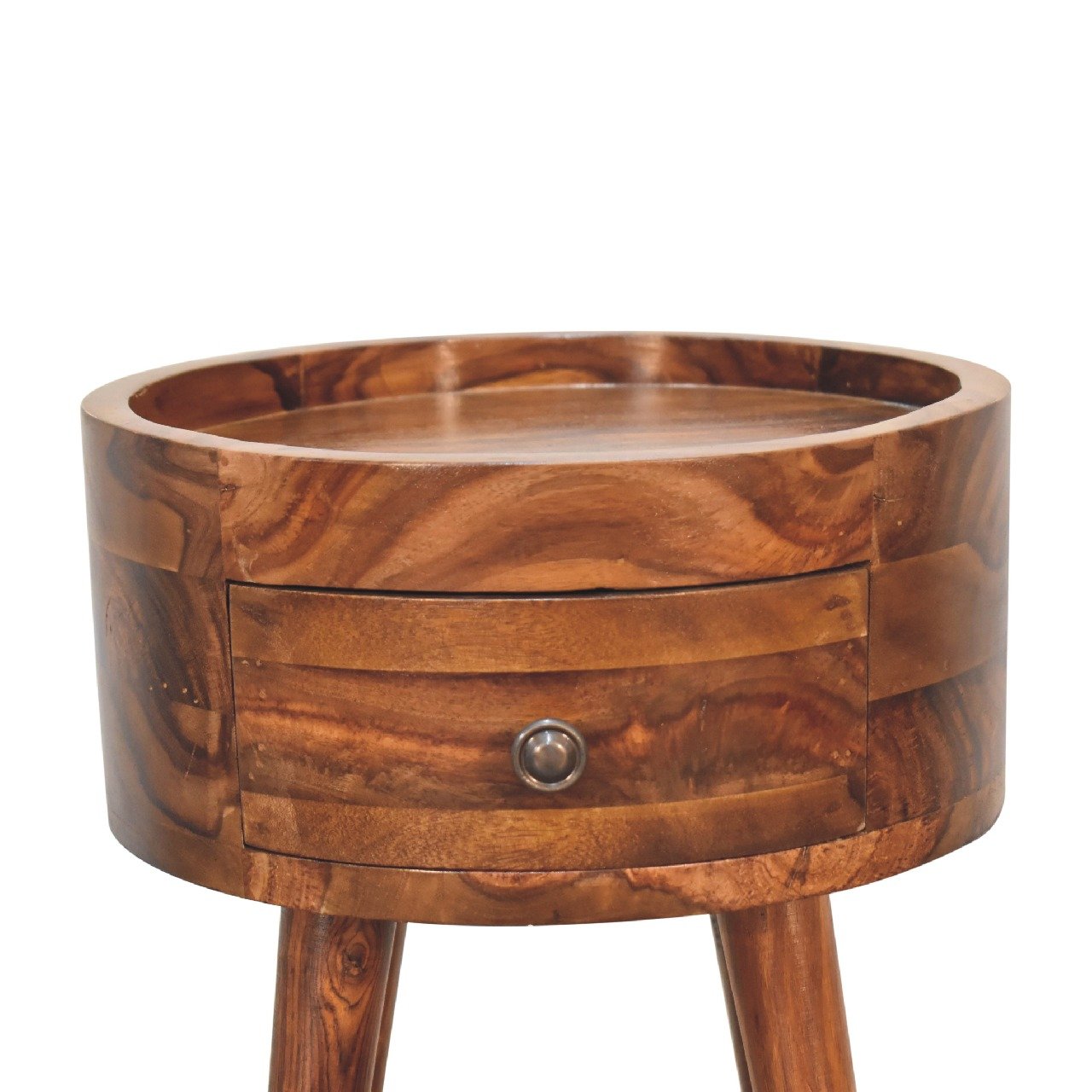 Szafka nocna z naturalnych materiałów – naturalna, 32 cm — model IN3380 - Image 5