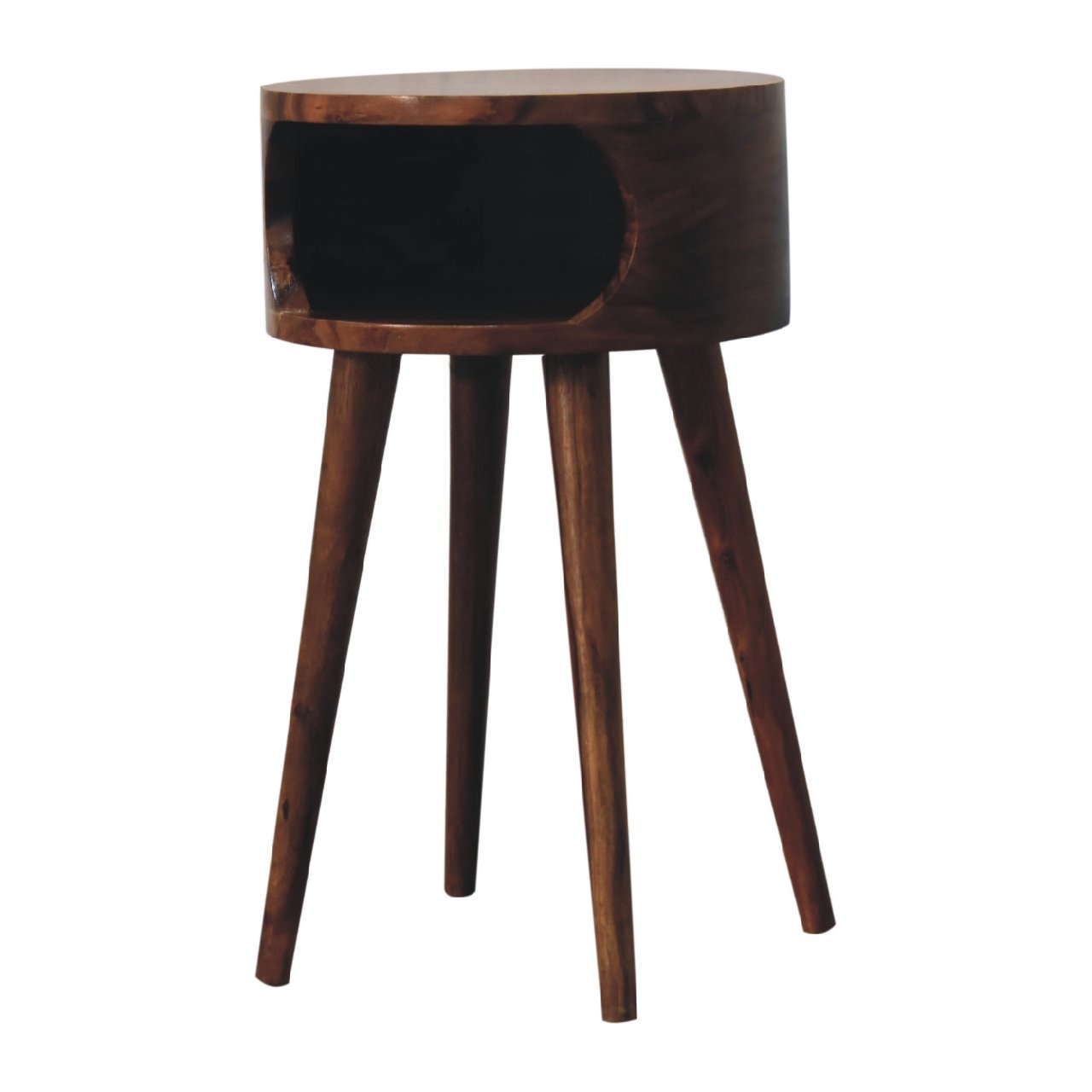 Szafka nocna z naturalnych materiałów – naturalna, 32 cm — model IN3381 - Image 3