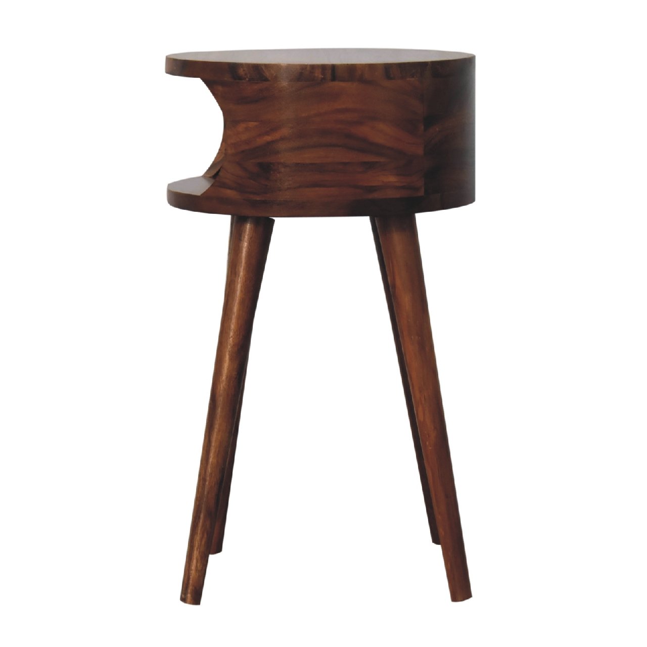 Szafka nocna z naturalnych materiałów – naturalna, 32 cm — model IN3381 - Image 8