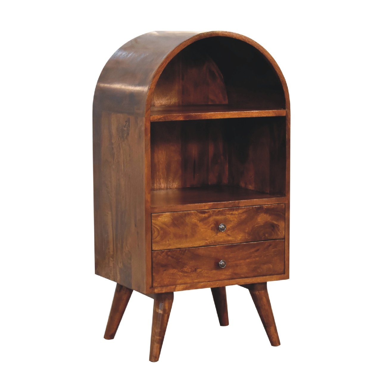 Szafka Artisan IN3393 – lite drewno mango, wykończenie kasztanowe - Image 3