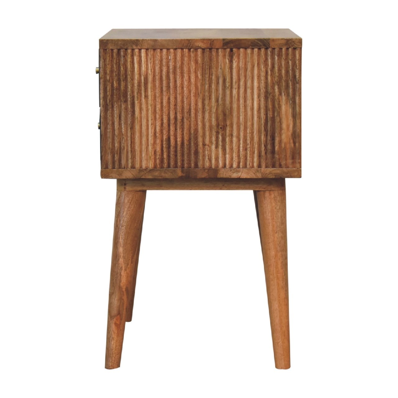 Szafka nocna Artisan IN3396 – lite drewno mango, wykończenie dębowe - obrazek 8