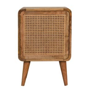 Szafka nocna Artisan IN3399 – lite drewno mango, wykończenie dębowe