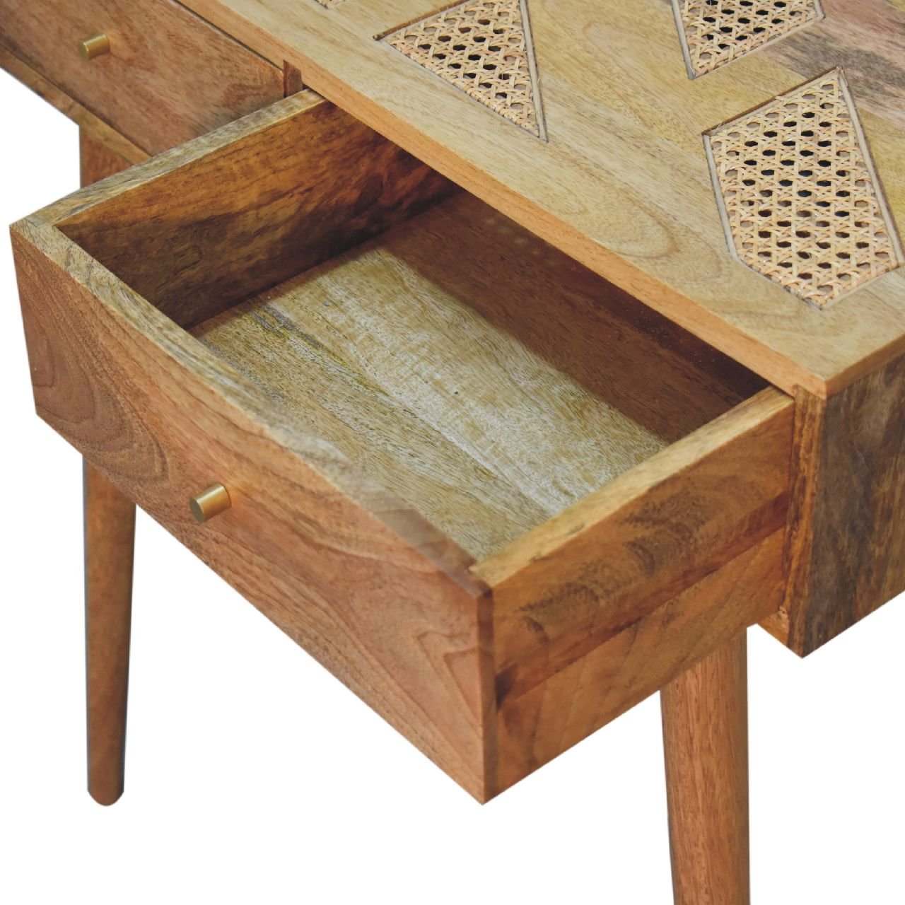 Konsola Artisan IN3401 – lite drewno mango, wykończenie dębowe - obrazek 6