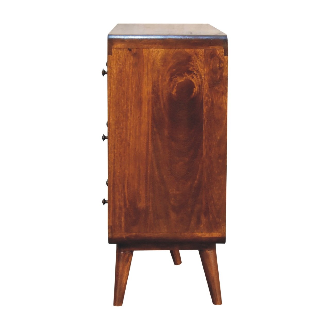 Komoda Artisan IN3404 – lite drewno mango, wykończenie kasztanowe - Image 8