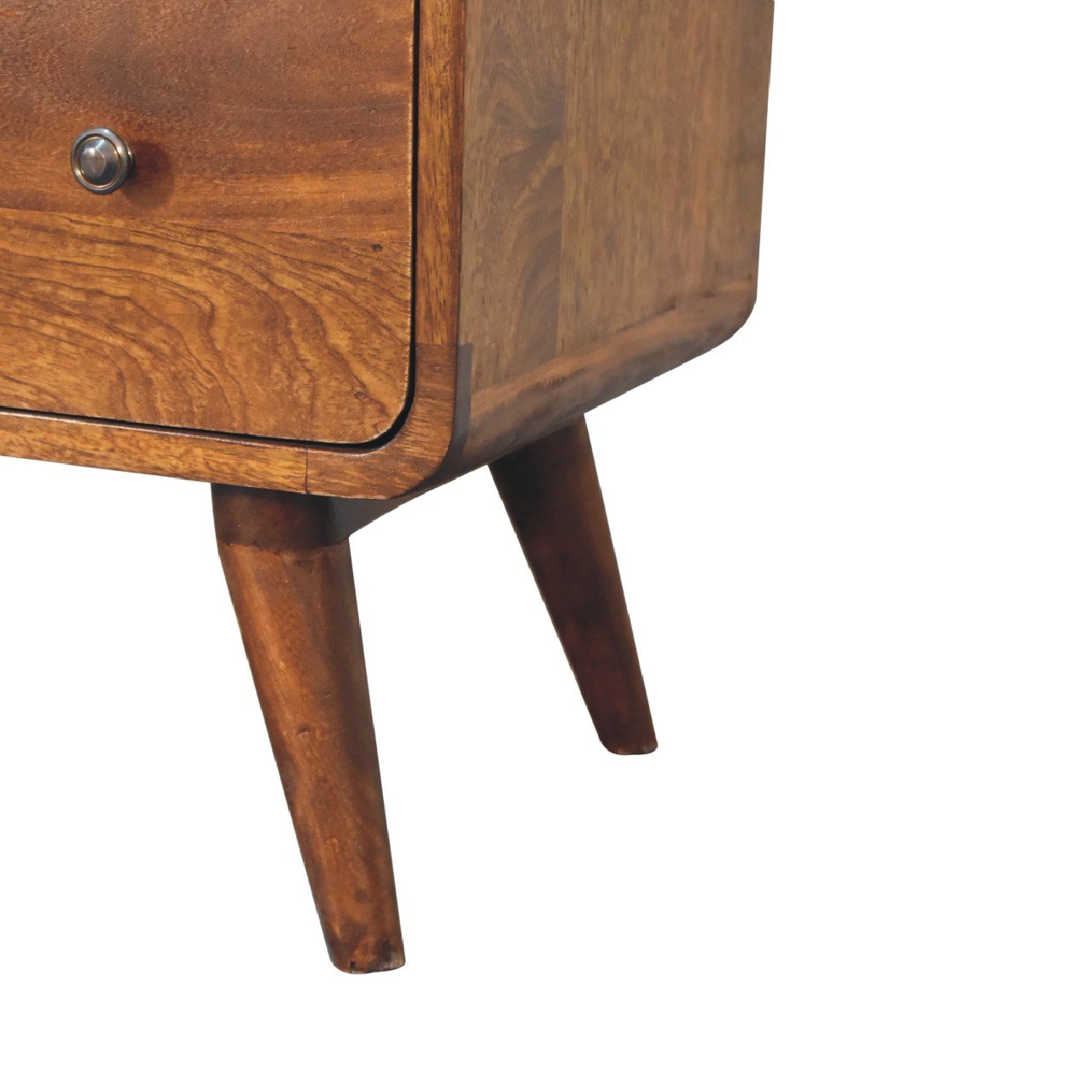 Komoda z litego drewna mango – kasztanowa, 75 cm — model IN3405 - Image 7