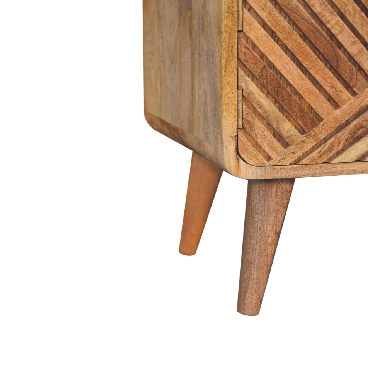 Stolik telefoniczny z siedziskiem bouclé – dębowy, 90 cm - obrazek 7