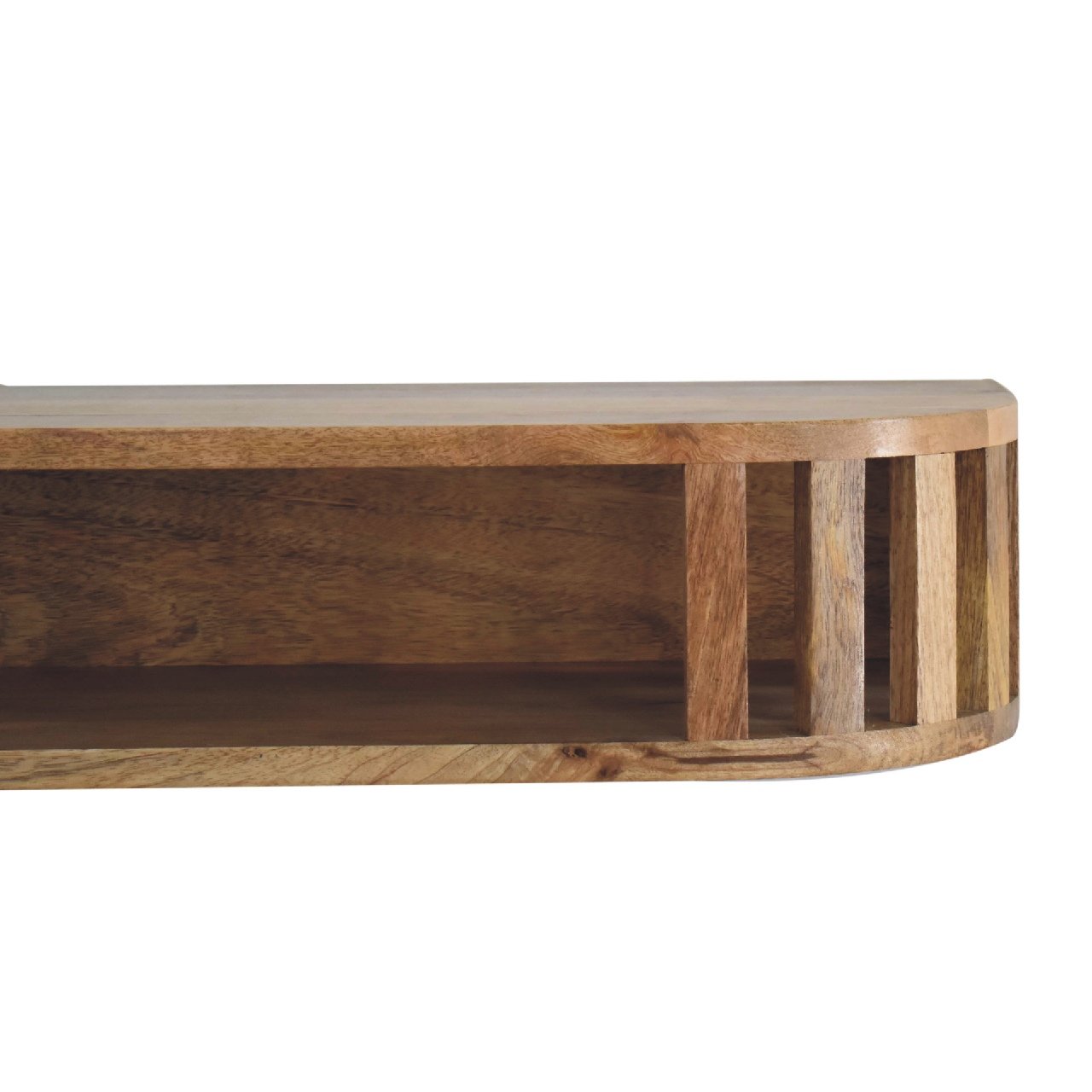 Stół z litego drewna mango – dębowy, 70 cm — model IN3416 - obrazek 6