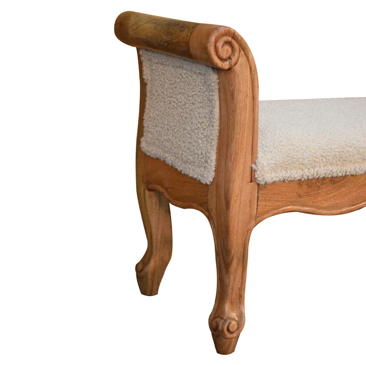Ławka z drewna o dębowym charakterze – dębowa, 100 cm - Image 6