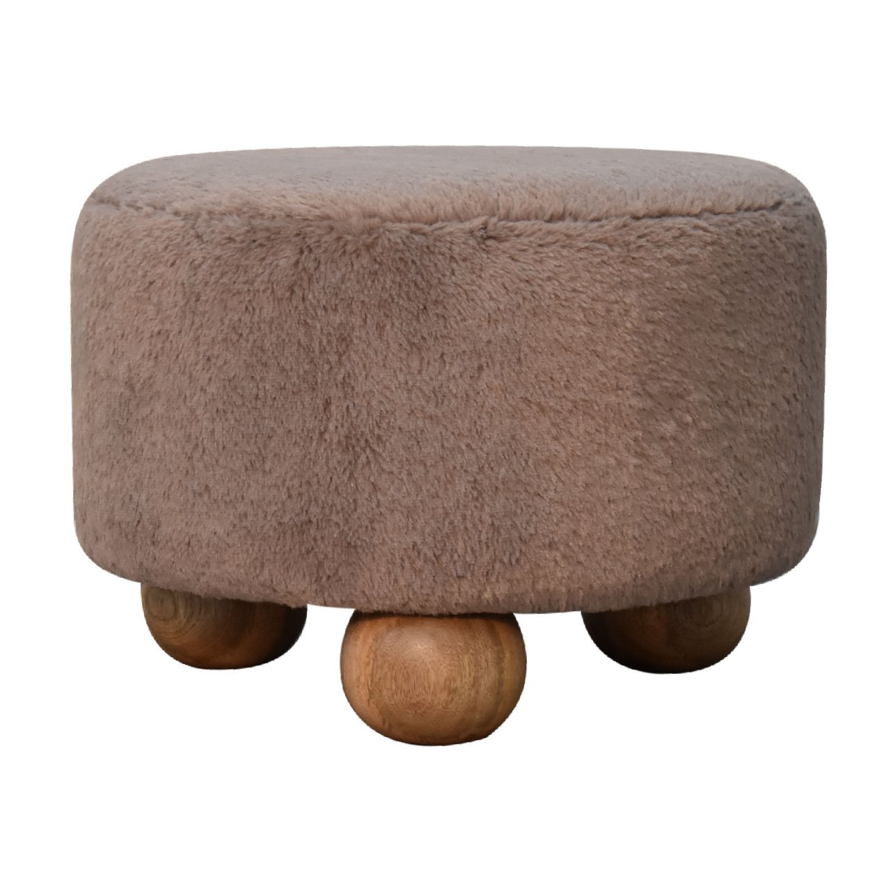 Pufa lub podnóżek Artisan IN3477 – naturalne materiały dobrane przez Artisan, wykończenie rzemieślnicze - Image 2