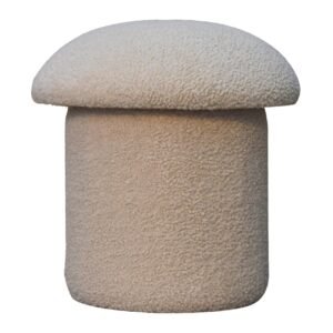 Pufa Cream Bouclé Mushroom