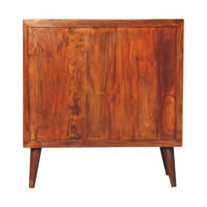 Szafka z naturalnych materiałów – kasztanowa, 75 cm — model IN3511