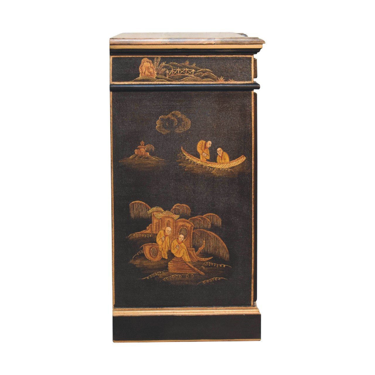 Szafka Artisan IN3516 – lite drewno mango, wykończenie czarne - Image 8