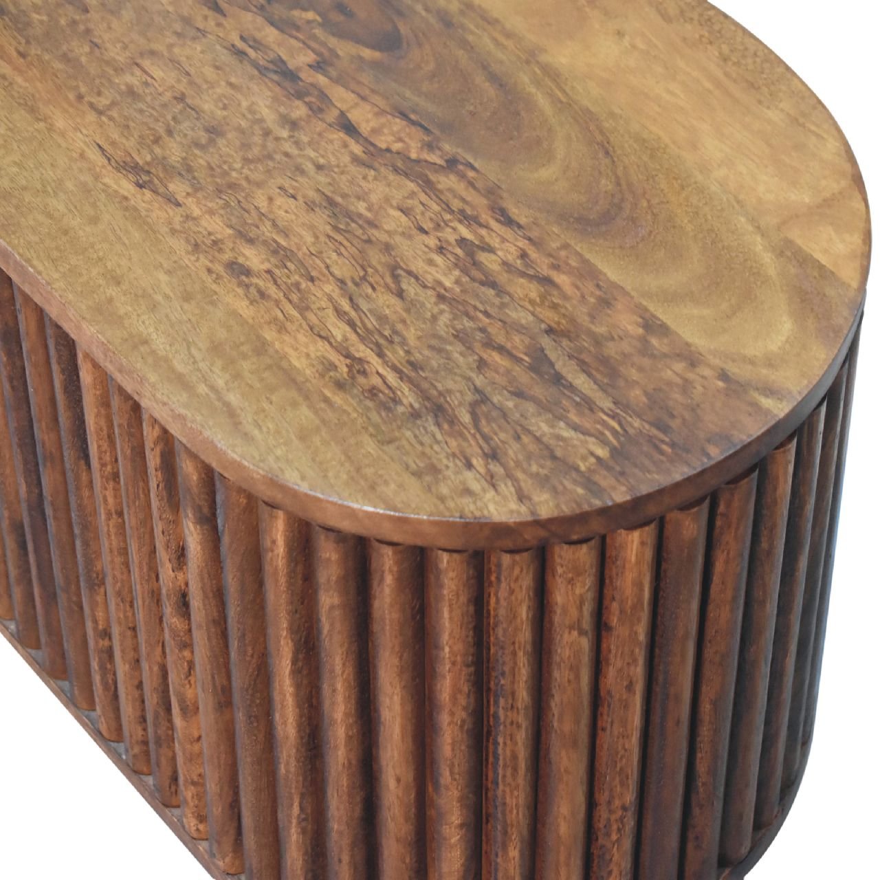 Mebel Artisan Artisan IN3542 – lite drewno mango, wykończenie kasztanowe - obrazek 4