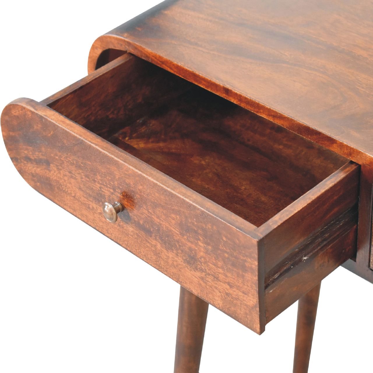 Konsola Artisan IN3643 – lite drewno mango, wykończenie orzechowe - Image 6