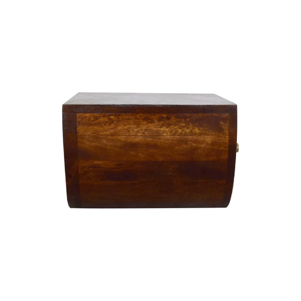 Szafka nocna z litego drewna mango – kasztanowa, 45 cm — model IN3543 - Image 7