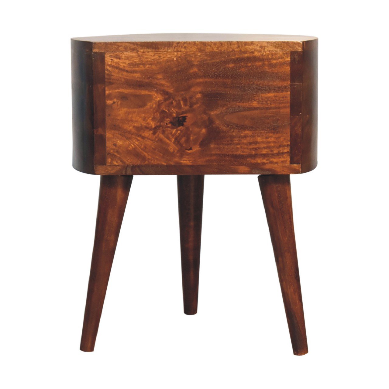 Szafka nocna Artisan IN3547 – lite drewno mango, wykończenie kasztanowe - Image 8