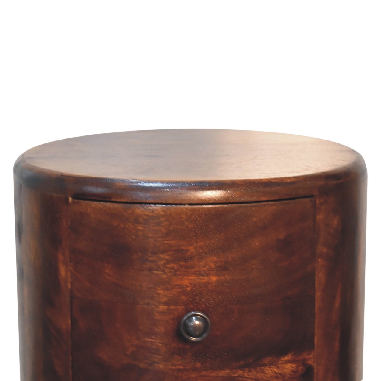 Komoda z litego drewna mango – kasztanowa, 30 cm - Image 3
