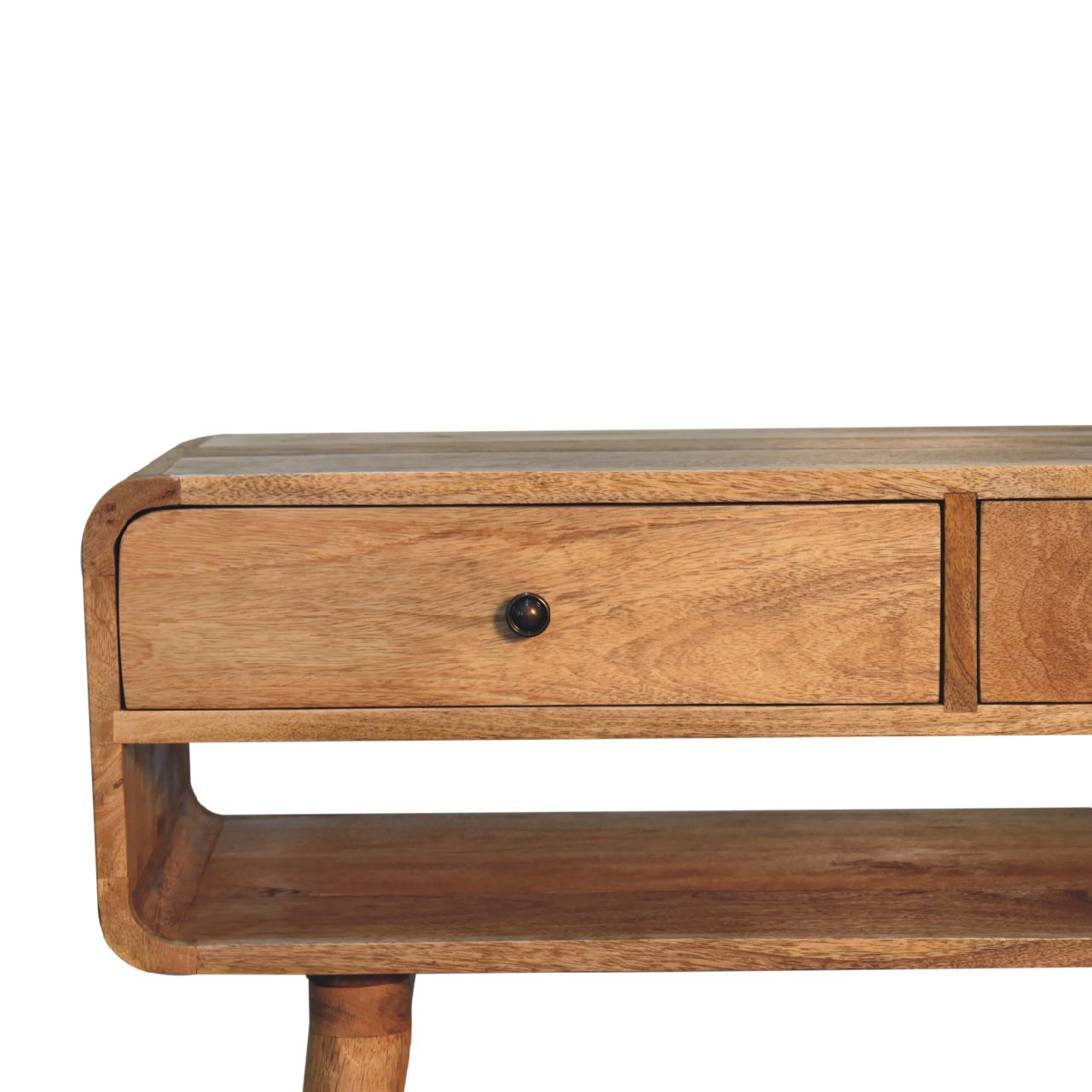 Konsola Artisan IN3566 – lite drewno mango, wykończenie dębowe - Image 3