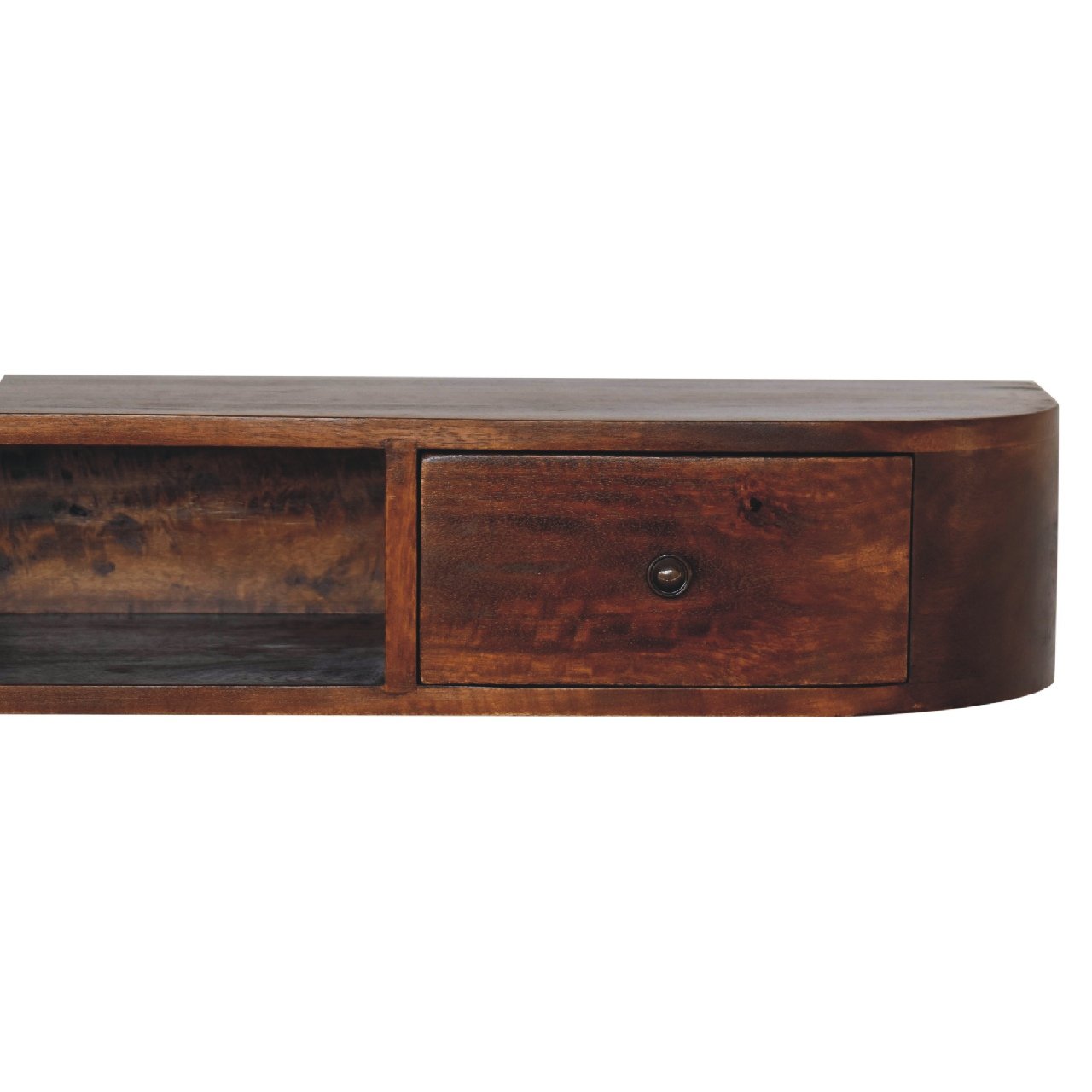 Konsola Artisan IN3592 – lite drewno mango, wykończenie kasztanowe - Image 4