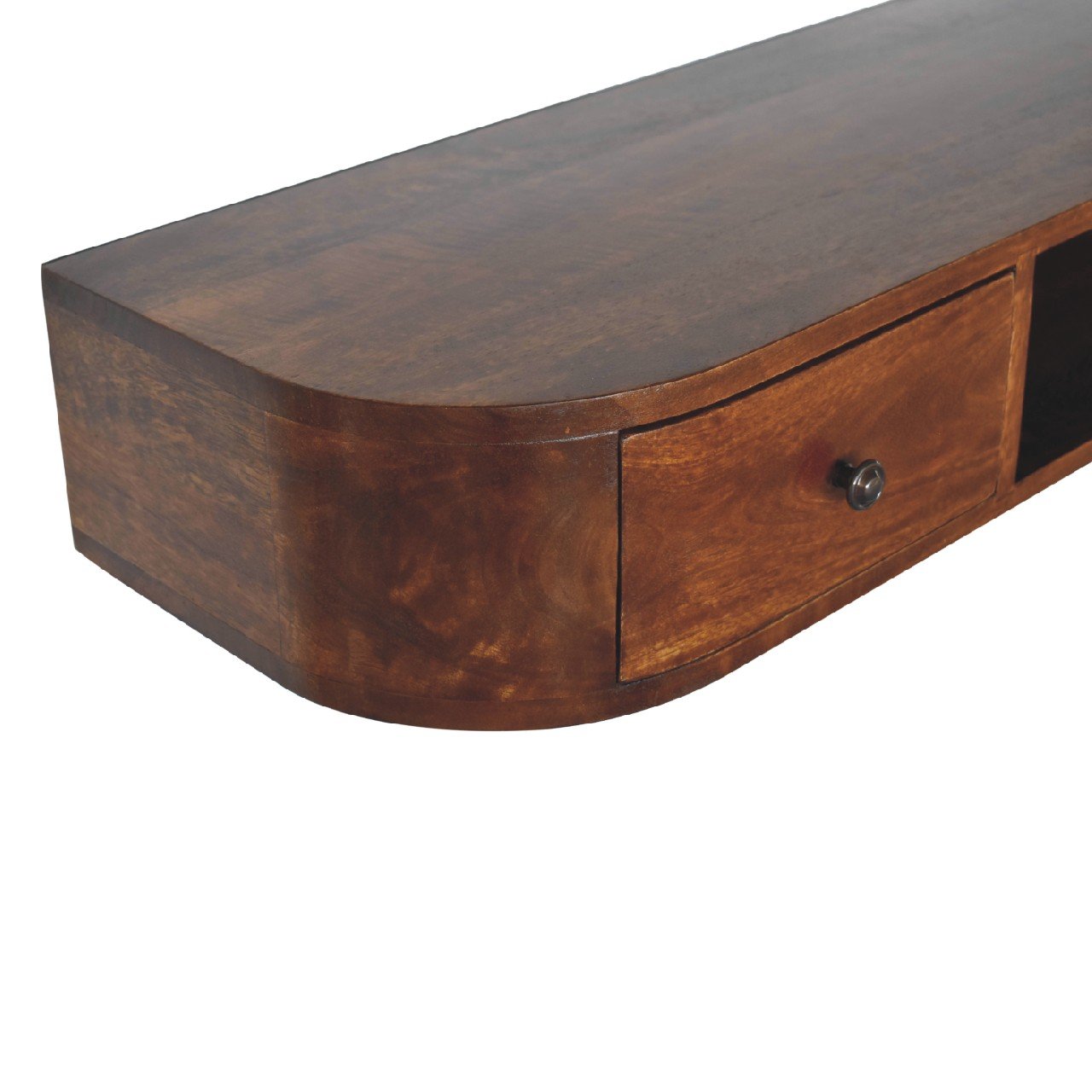 Konsola Artisan IN3592 – lite drewno mango, wykończenie kasztanowe - Image 6