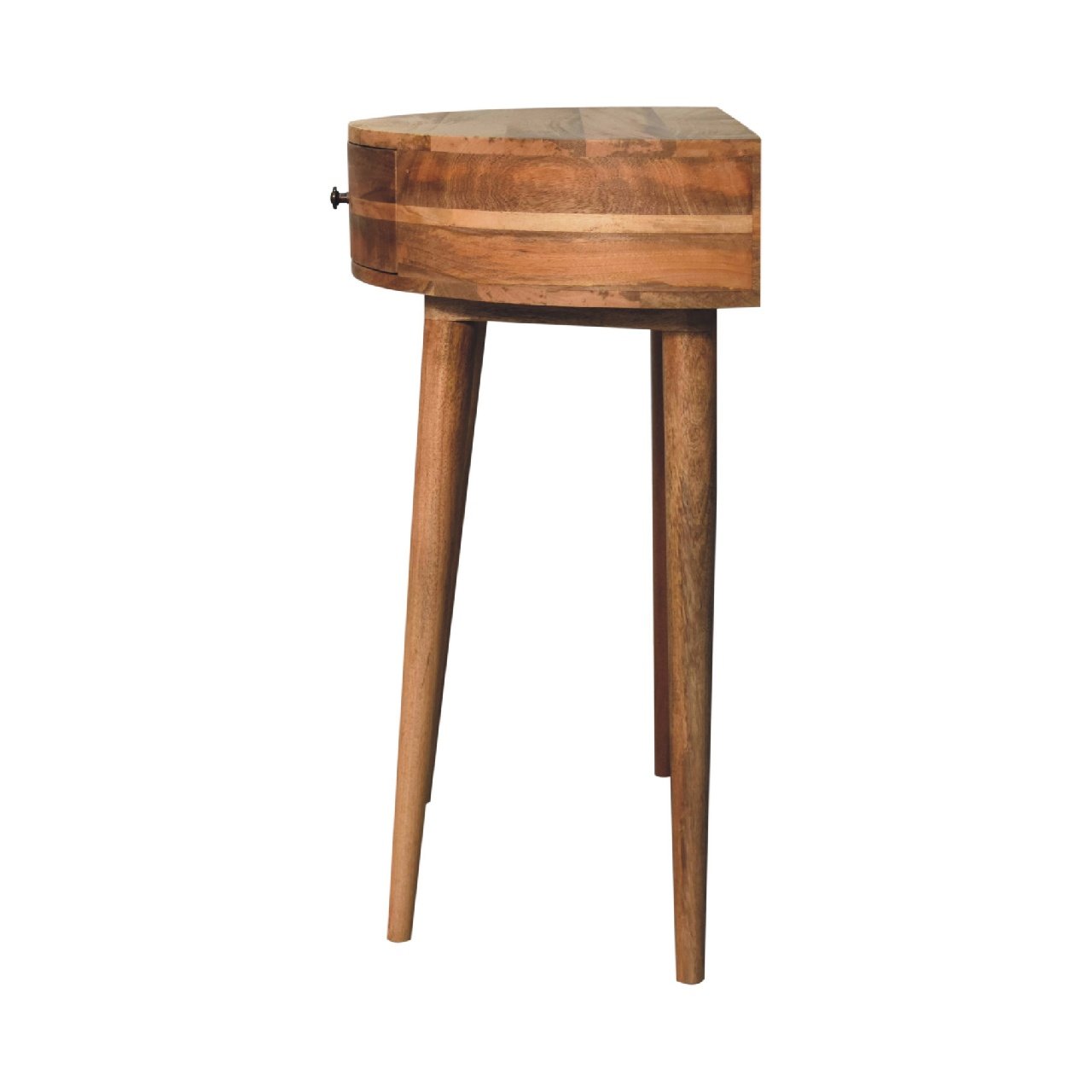 Stół z litego drewna mango – dębowy, 70 cm — model IN3599 - Image 7
