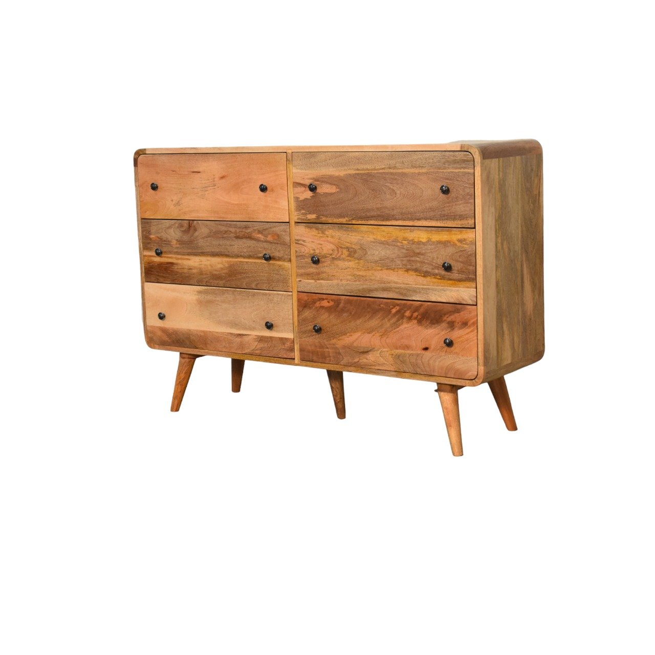 Komoda Artisan IN3612 – lite drewno mango, wykończenie dębowe - Image 3