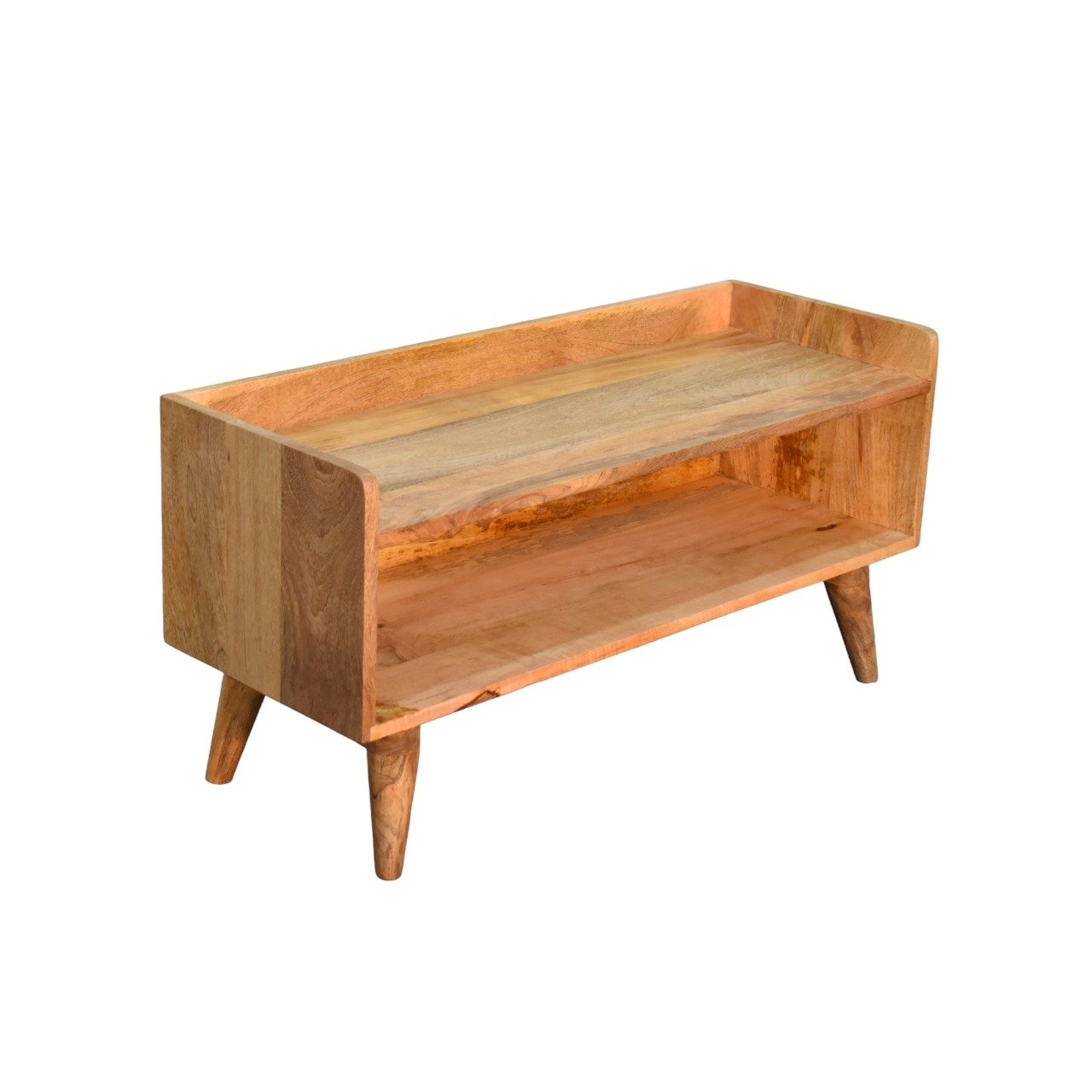 Ławka Artisan IN3622 – lite drewno mango, wykończenie dębowe - obrazek 4
