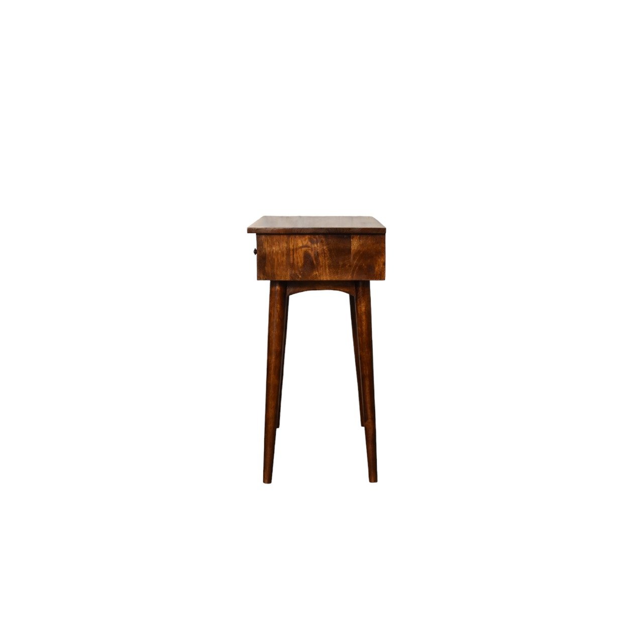 Stół z litego drewna mango – kasztanowy, 90 cm — model IN3625 - Image 7