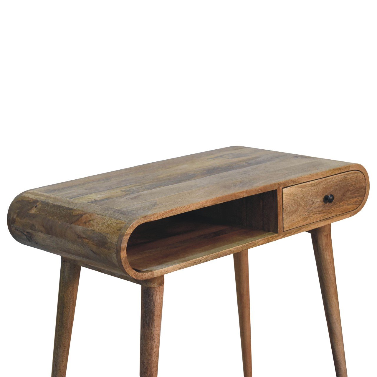 Biurko Artisan IN3628 – lite drewno mango, wykończenie kasztanowe - obrazek 4