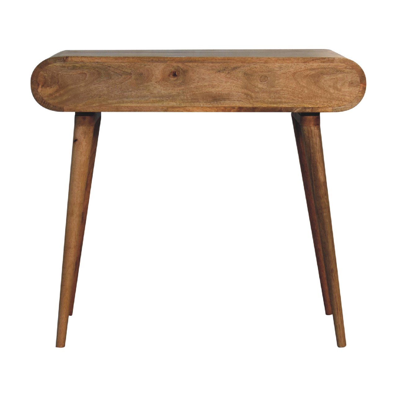 Biurko Artisan IN3628 – lite drewno mango, wykończenie kasztanowe - obrazek 8