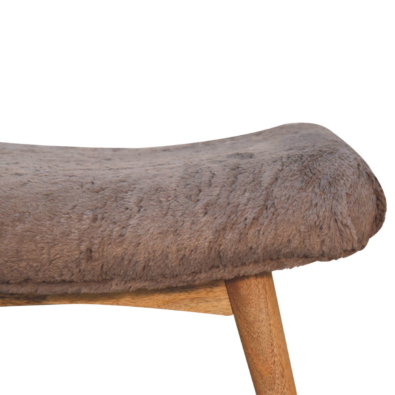 Ławka Artisan IN3635 – lite drewno mango, wykończenie dębowe - Image 3