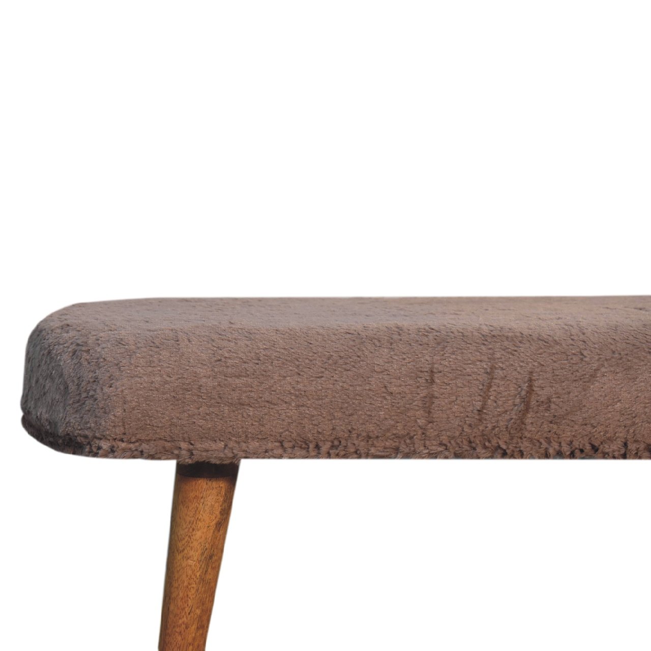 Ławka Artisan IN3637 – lite drewno mango, wykończenie dębowe - Image 4