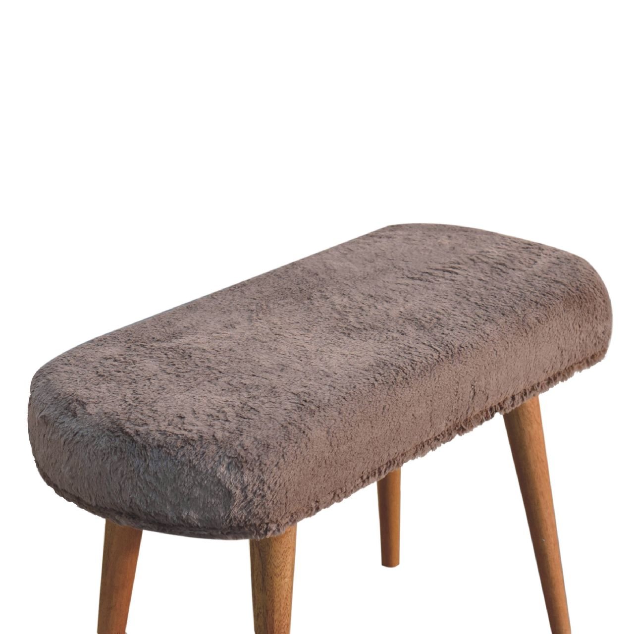 Ławka Artisan IN3637 – lite drewno mango, wykończenie dębowe - Image 5