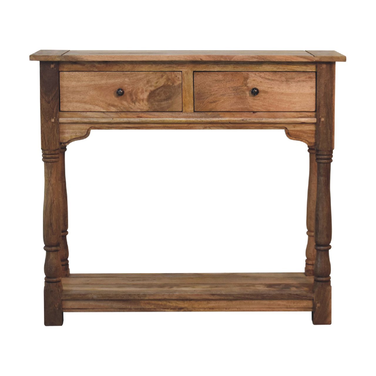 Stół Artisan IN3638 – lite drewno mango, wykończenie dębowe - Image 7