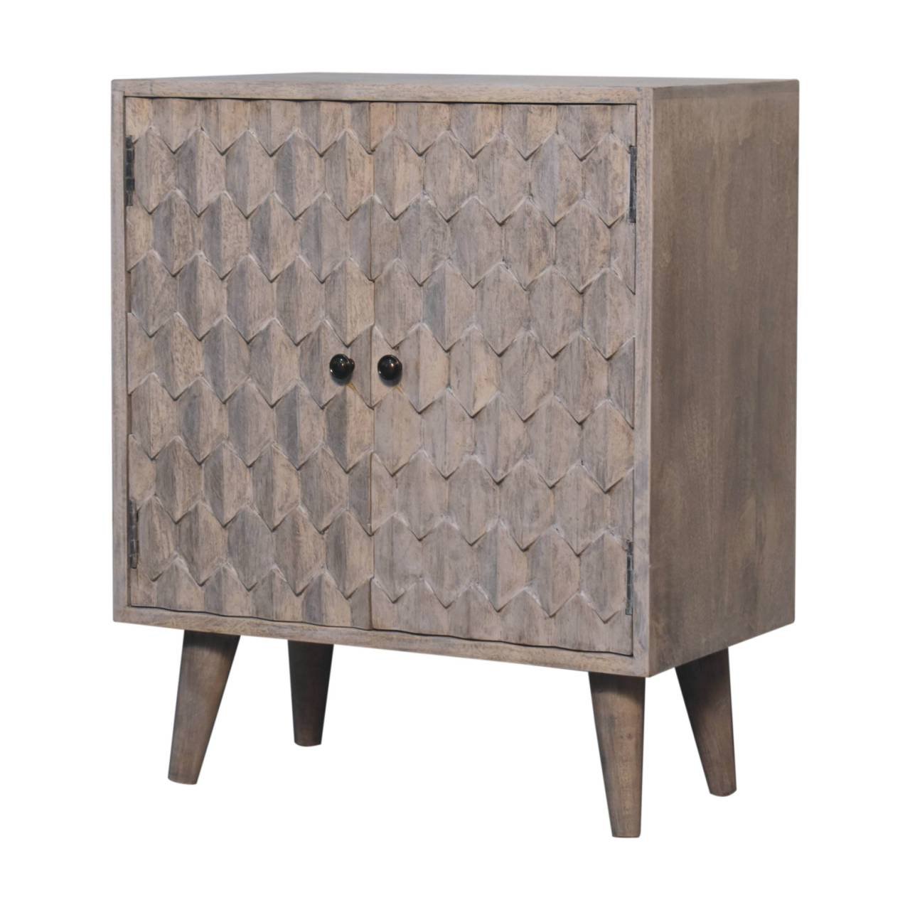 Szafka Artisan IN3639 – lite drewno mango, wykończenie rzemieślnicze - Image 2