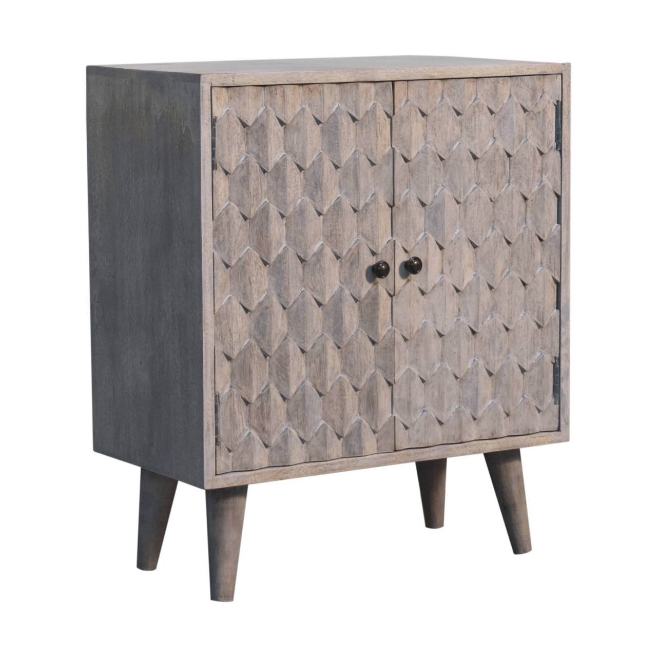 Szafka Artisan IN3639 – lite drewno mango, wykończenie rzemieślnicze - Image 3