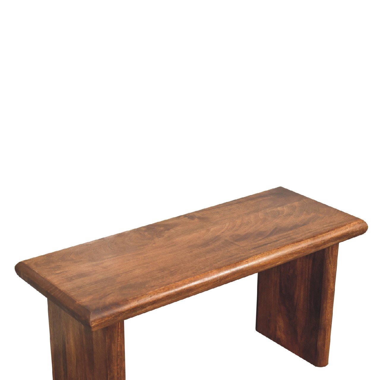 Ławka Artisan IN3658 – lite drewno mango, wykończenie kasztanowe - Image 6