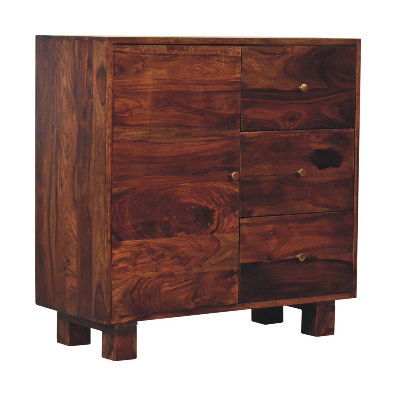 Komoda Artisan IN3669 – naturalne materiały dobrane przez Artisan, wykończenie kasztanowe - Image 3