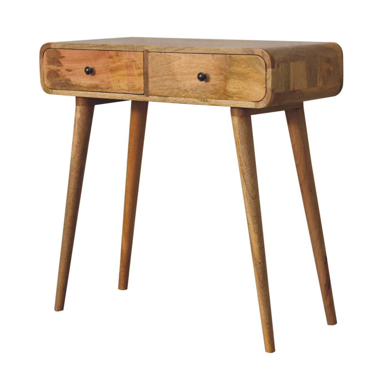 Konsola Artisan IN3686 – lite drewno mango, wykończenie dębowe - Image 2