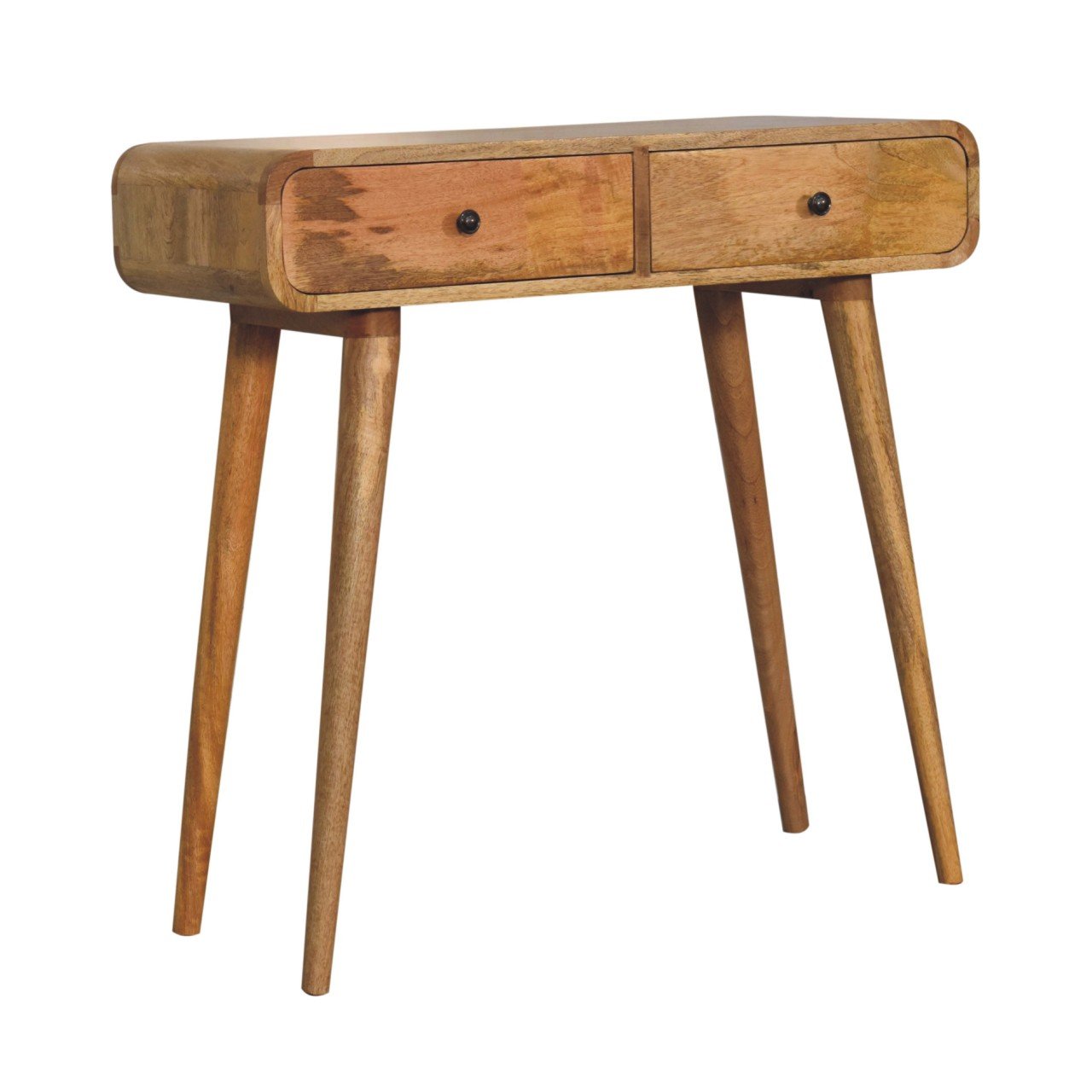Konsola Artisan IN3686 – lite drewno mango, wykończenie dębowe - Image 3