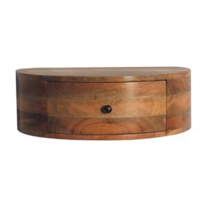 Szafka nocna Artisan IN3705 – lite drewno mango, wykończenie dębowe