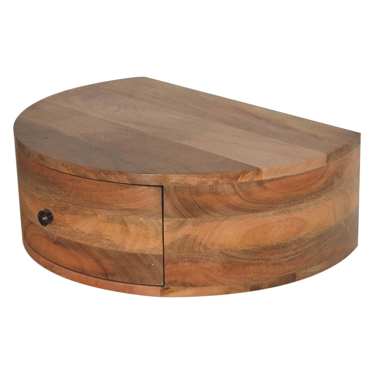Szafka nocna Artisan IN3705 – lite drewno mango, wykończenie dębowe - obrazek 4