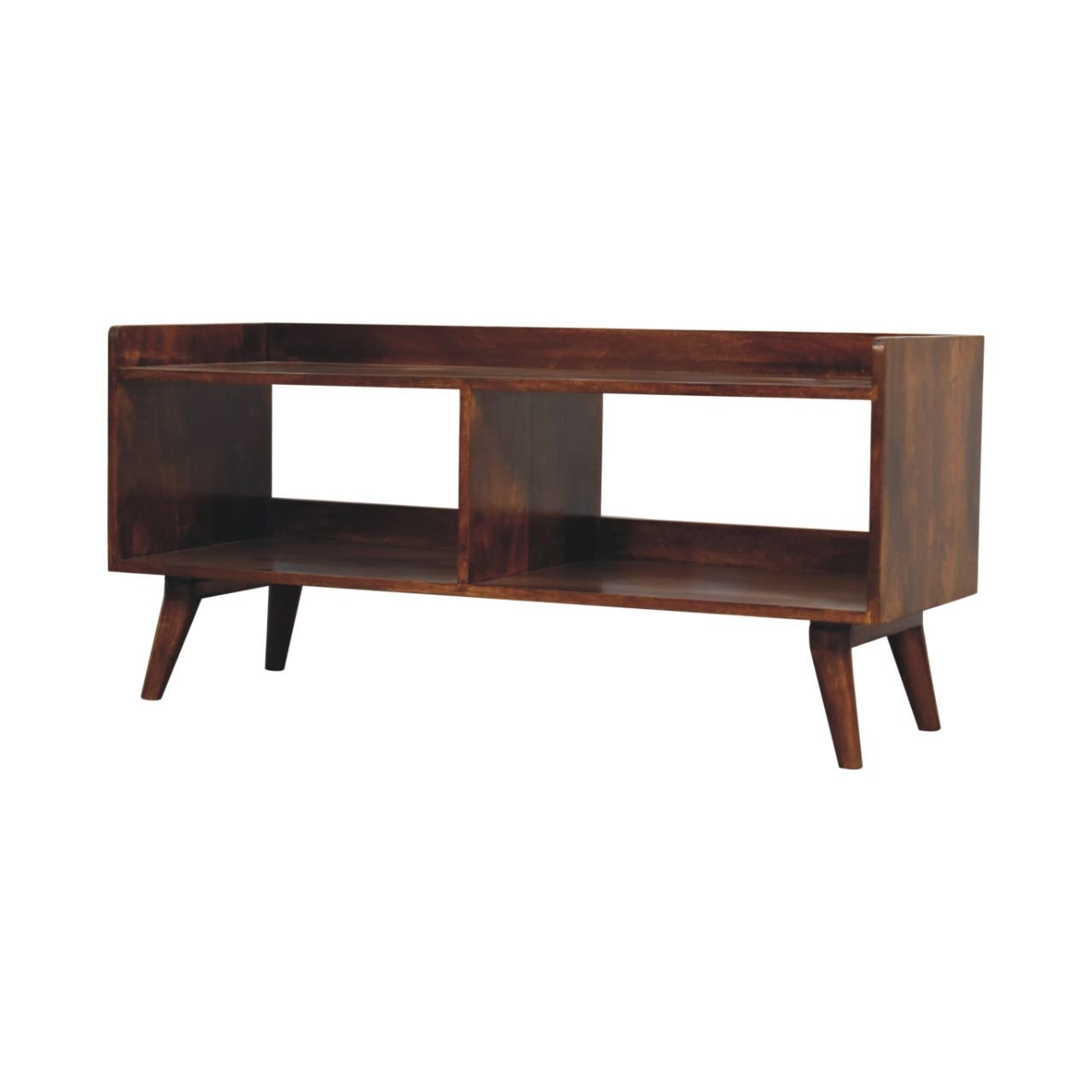 Konsola Artisan IN3706 – lite drewno mango, wykończenie kasztanowe - Image 3