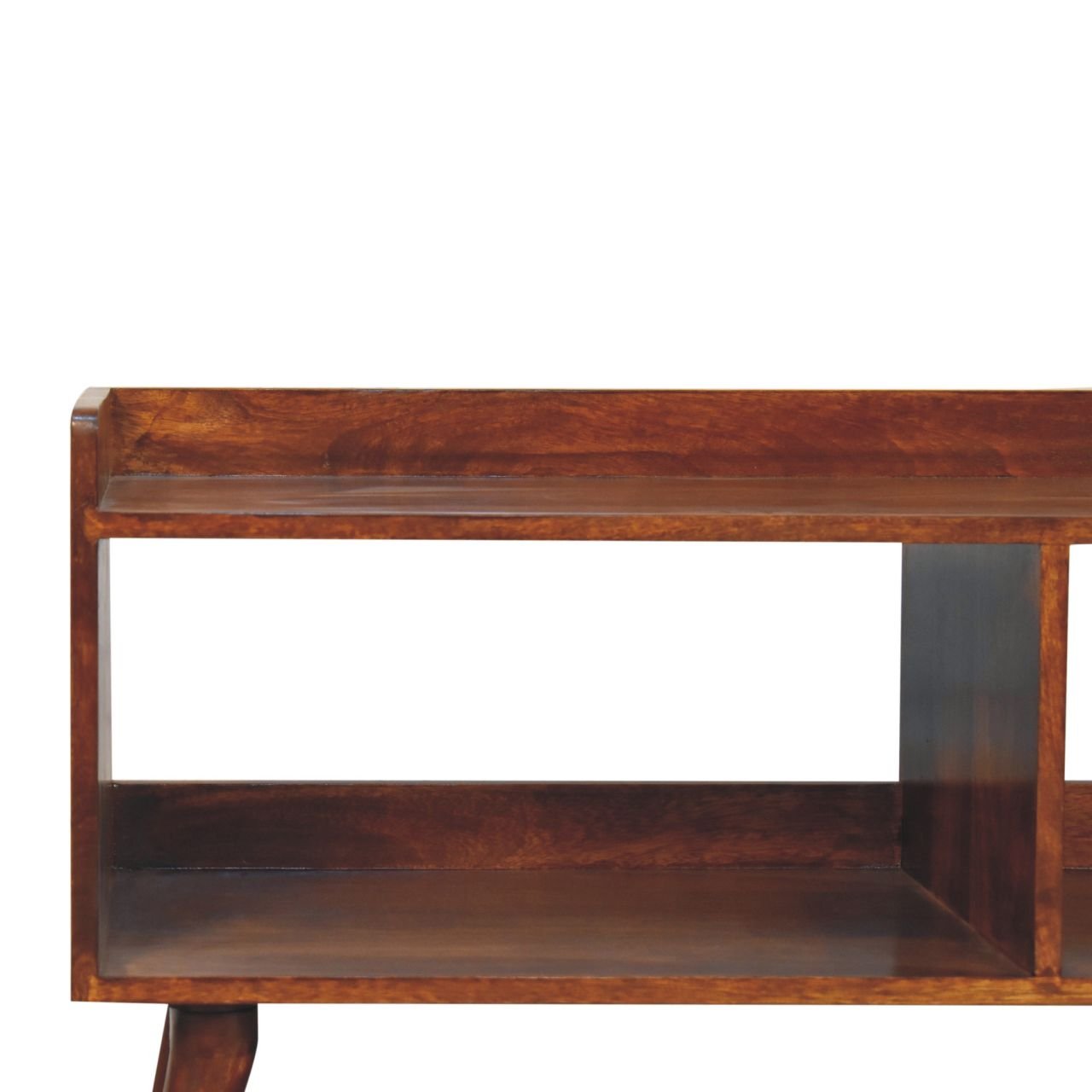 Konsola Artisan IN3706 – lite drewno mango, wykończenie kasztanowe - Image 4