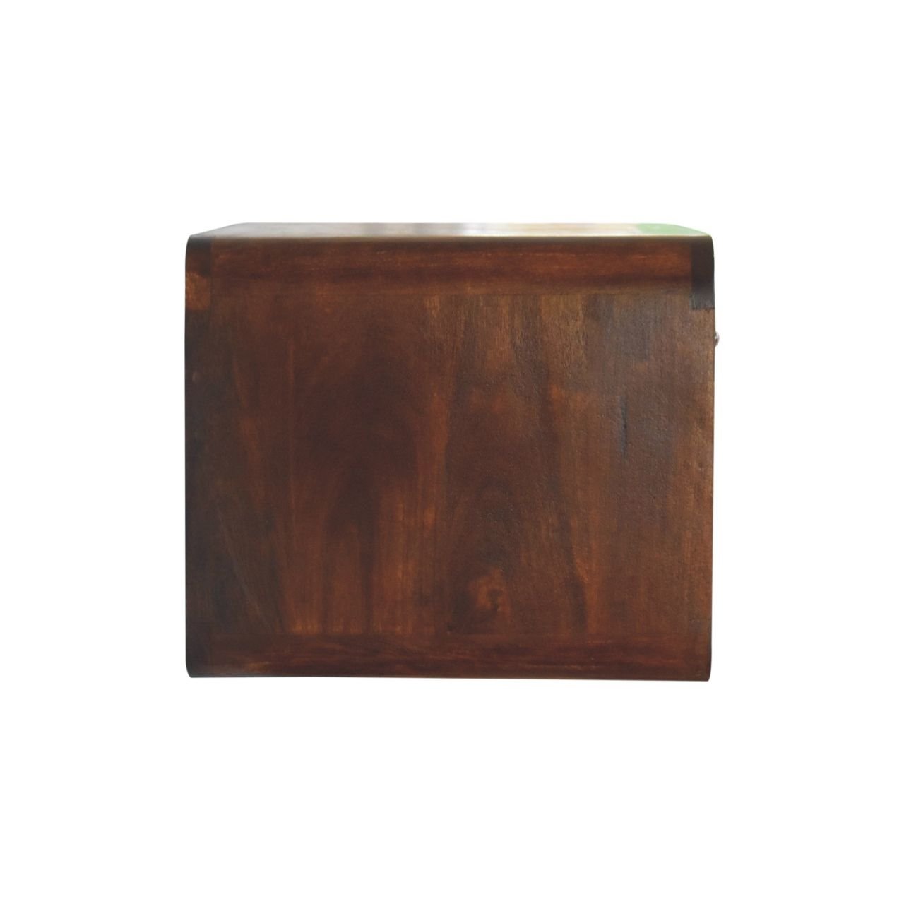 Szafka nocna Artisan IN3707 – lite drewno mango, wykończenie kasztanowe - obrazek 7