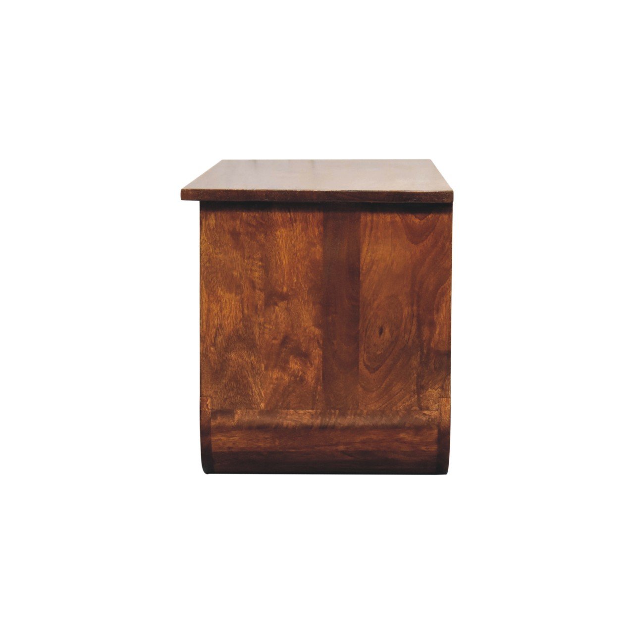Stolik kawowy Artisan IN3709 – lite drewno mango, wykończenie kasztanowe - obrazek 8