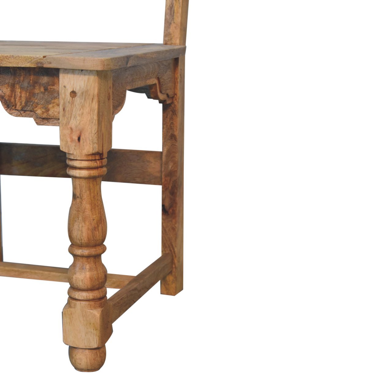 Stół Artisan IN3712 – lite drewno mango, wykończenie dębowe - Image 5